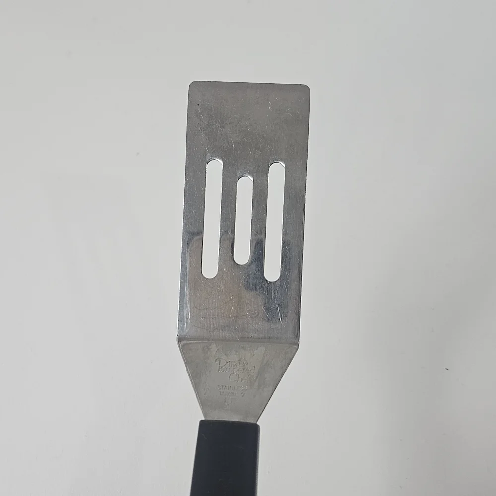 The Pampered‎ Chef Stainless Steel Mini Slotted Spatula